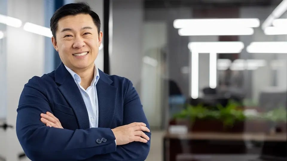 businessman at an office