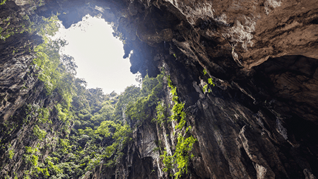 beautiful batu caves in kuala lumpur, malaysia.