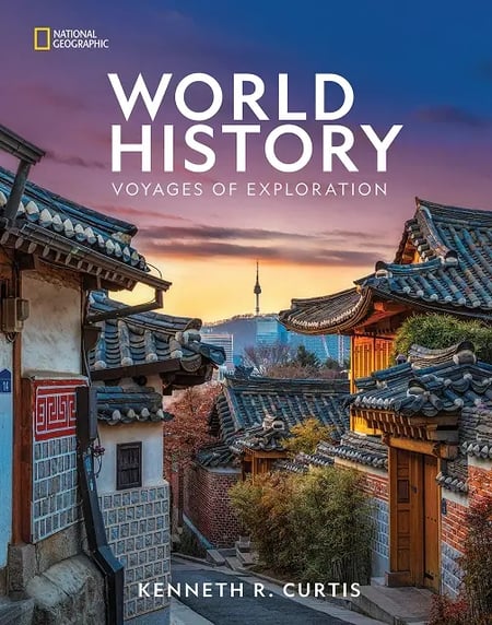 National Geographic Learning World History: Voyages of Exploration book cover
