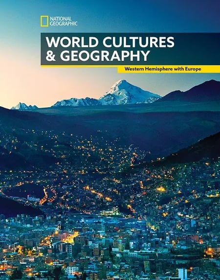 National Geographic Learning World Cultures & Geography: Western Hemisphere book cover