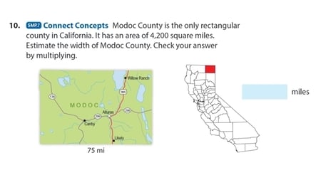 Diagram of Connecting Concepts section of the book with a state outline of California